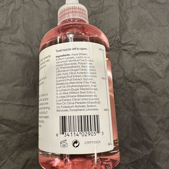 Carbon Theory Carbon Theory Tea Tree Oil & Citric Acid Breakout Control Tonic - Picture 3 of 3